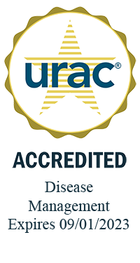 URAC Accredited Disease Management - Expires 09/01/2023